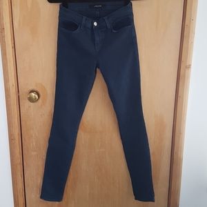 Unique hole punch detailed skinny